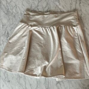 NWOT Old Navy Cream High-Rise Tennis Skort